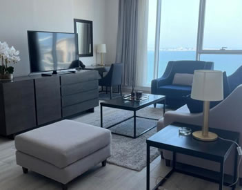 Sea View 1BHK apt at West Bay Central Doha